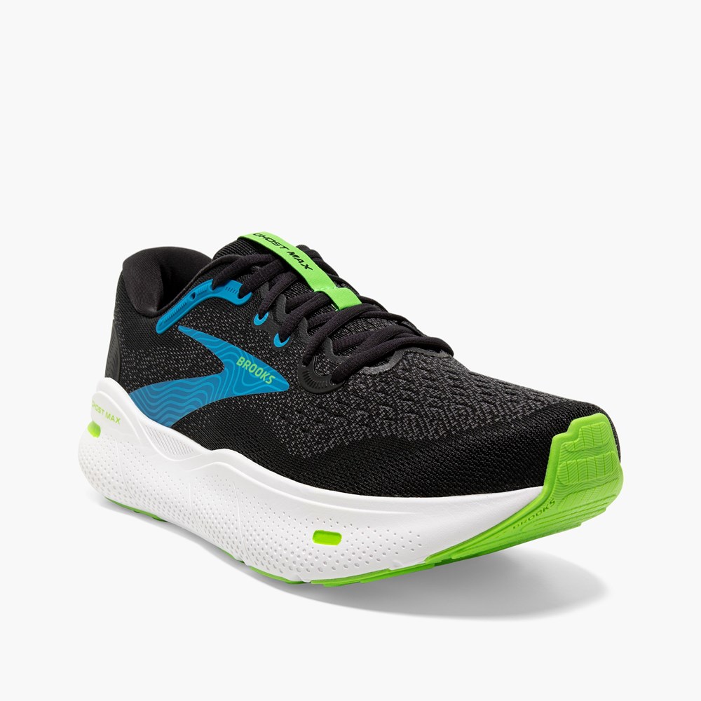 Chaussures Running Route Brooks Ghost Max Grise Homme | DJY-7665785